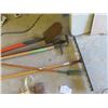 Image 3 : 9 Yard Hand Tools; Spade, Squeegee, Hoe, Rake, axe, Edger plus more
