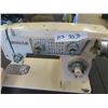 Image 3 : White Electric Cabinet Sewing Machine