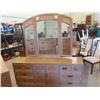 Image 2 : 4pc Bedroom Suite; Dresser 30" x 72" x 18" plus Mirror 48" x 52" , Dresser 52" x 38" x 18" , 2
