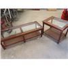 Image 1 : Coffee Table 15" x 51" x 21" & End Table 21" x 27" x 21"
