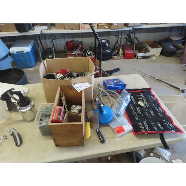 New Spray Paint, Plumbing Fitting, Nails, Drill Bits