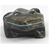 Image 2 : Navajo Picasso Marble Frog Fetish by Begay