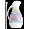 Image 9 : Sioux Hand Painted Ceramic Pottery Pitcher