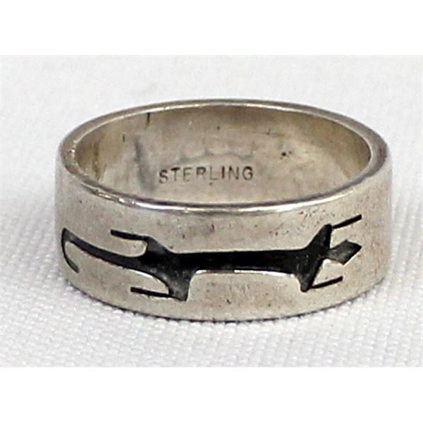 Hopi Sterling Silver  Band