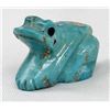 Image 1 : Zuni Turquoise Frog Fetish