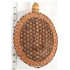 Image 10 : Chinese Lidded Turtle Wicker Basket