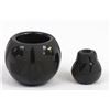 Image 4 : 2 Miniature Santa Clara Pottery Jars