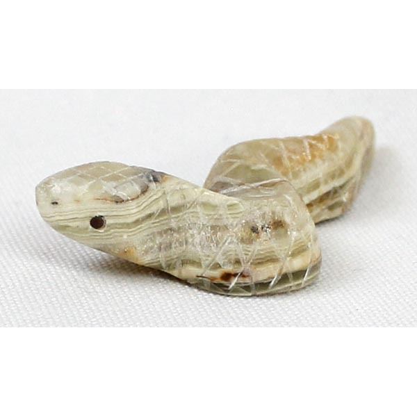 Zuni Picasso Marble Snake Fetish
