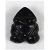 Image 8 : Zuni Jet Frog Fetish by B. Bacy