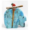 Image 7 : Zuni Turquoise Bear Fetish by Stewart Quandelacy