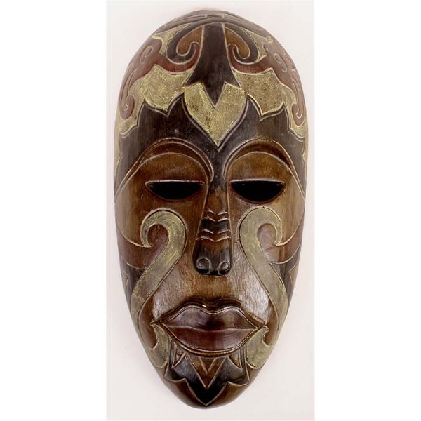 Indonesian Carved Wood Mask