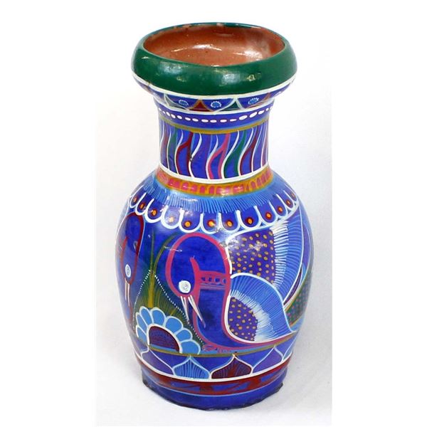 Hand Painted Pottery Vase