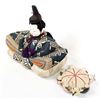 Image 1 : 2 Oriental Pieces 1 Figure and 1 pin cushion