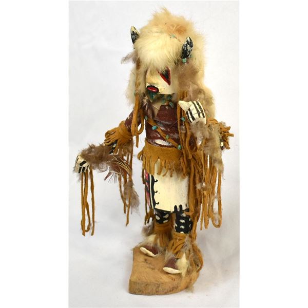 Vintage Navajo Buffalo Dancer Kachina