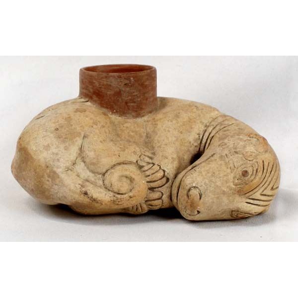 Moche' Culture Pottery Armadillo Replica