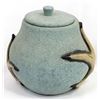 Image 5 : Hand Painted Lidded Ceramic Pottery Jar