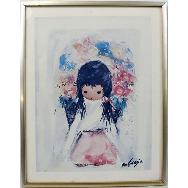 Framed DeGrazia Print