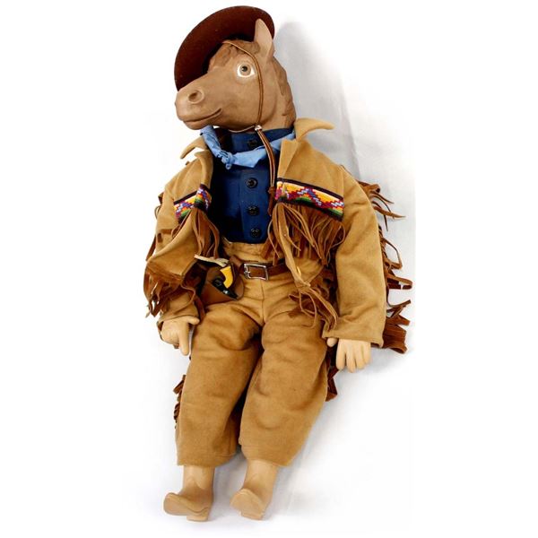 Original Ceramic Horse Pretender Doll by Titch