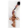 Image 9 : Copper Wire Cross Pendant Necklace and Earrings
