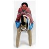 Image 2 : Navajo Cloth Doll on Horse by Ruth Apachito