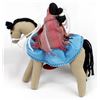 Image 5 : Navajo Cloth Doll on Horse by Ruth Apachito