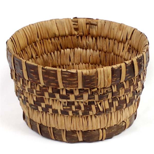 Vintage Native American Coiled Basket