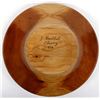 Image 7 : 2002 Hand Crafted Cherry Wood Bowl by J. Goethal
