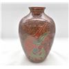Image 1 : Mexican Sgraffito Sailfish Pottery Vase