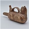Image 4 : Moche' Culture Iguana Stirrup Pottery Replica