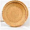 Image 6 : Hand Crafted Sweetgrass Lidded Basket