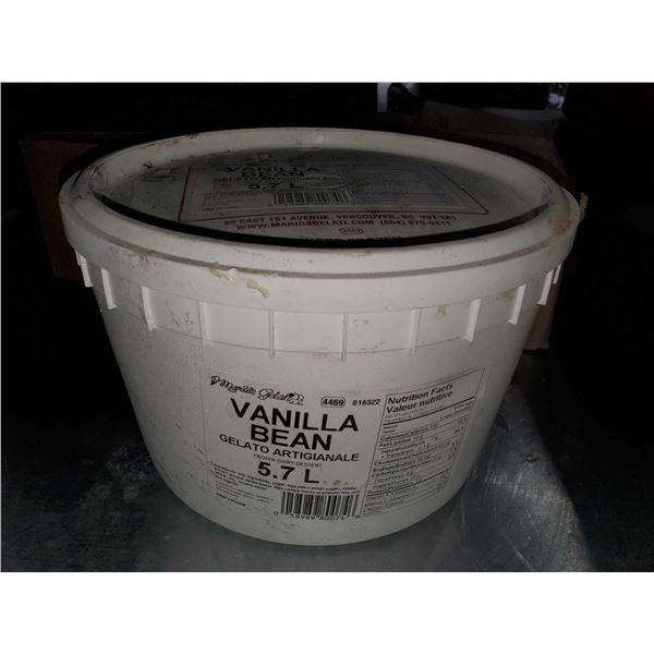 Mario's Gelati Vanilla Bean Gelato Artigianale 5.7L