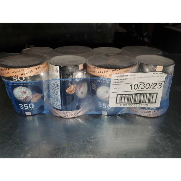 So Delicious Dairy Free Peanut Butter Swirl Mousse 8x16.9ml