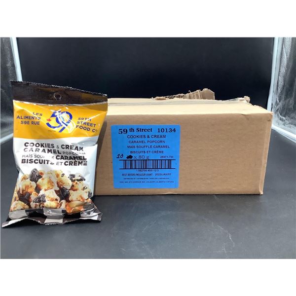 59th Street Cookies & Cream Popcorn (10 x 80g)