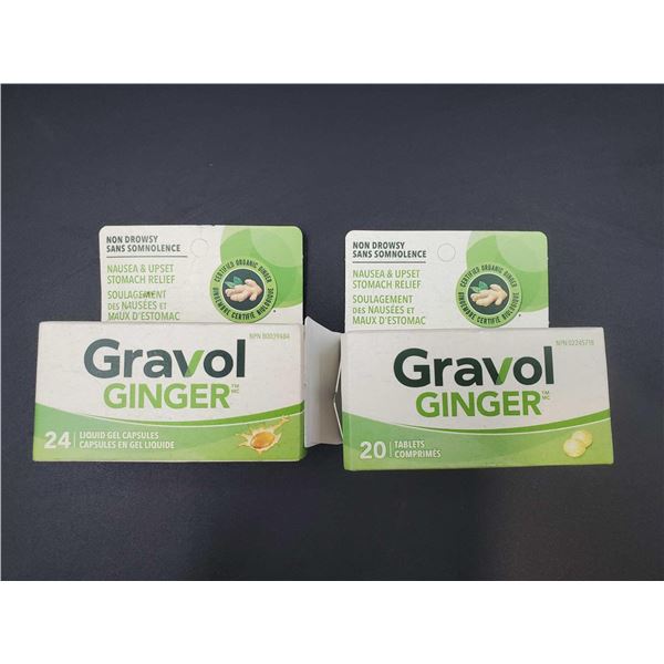 Gravol Ginger-Non Drowsy (44tabs)