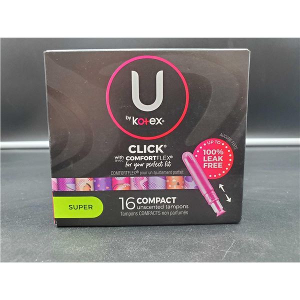 U by Kotex Super Tampons (16pk)