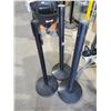 Image 1 : Lot of 3 Stanchin Crowd Barriers