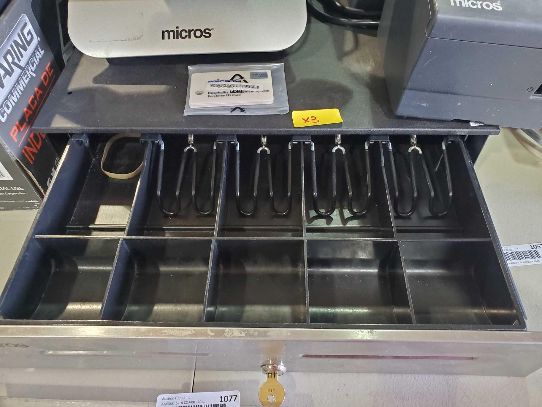 Micros Oracle POS System includes: touch monitor with base, printer ...