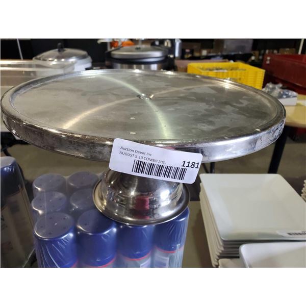 Stainless Steel Pizza Service Tray