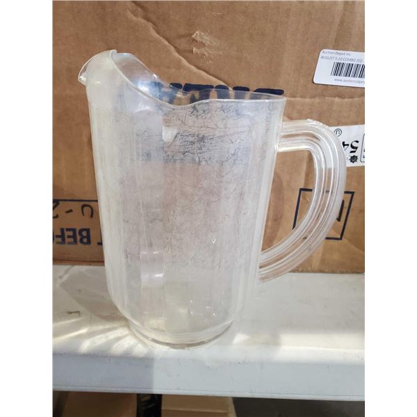 Lot of approx 20 Plastic Water/beer pitchers