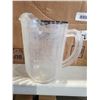 Image 1 : Lot of approx 20 Plastic Water/beer pitchers