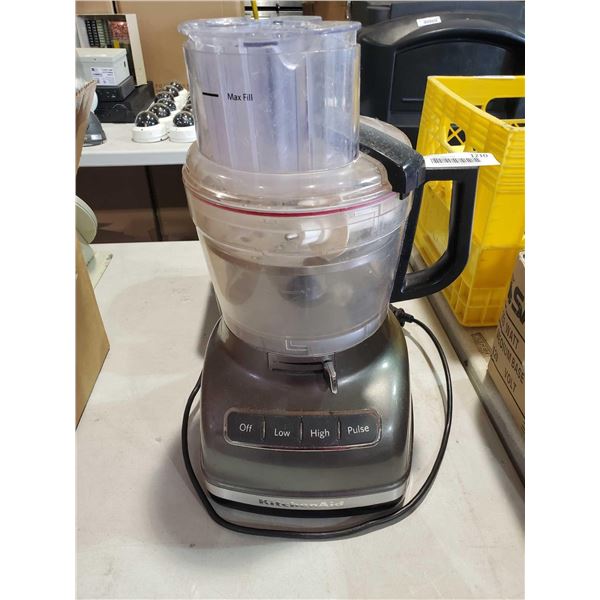 Kitchen Aid Commercial Grade Food Processor with Multiple Blades
