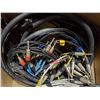 Image 3 : Lot of Stage lights and assorted Pro Audio Cable