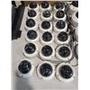 Image 4 : Lot of 33 CCTV Security Cameras in varying sizes with 12 VDC 5 AMP power supply and controls - All w
