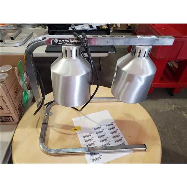 Bartrol Double Head Infrared Food Warmer