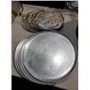 Image 1 : Lot of 11-  13 & 17 inch Pizza Pans
