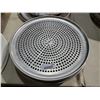 Image 1 : Lot of 14 Commercial 16 inch vented pizza Pans
