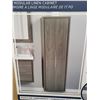 Image 2 : NEW in box upright Walnut linen cabinet double door 17 wide x 54 tall