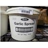 Image 2 : Derlen Foods Garlic Spread lot of 1 x 9lbs pails