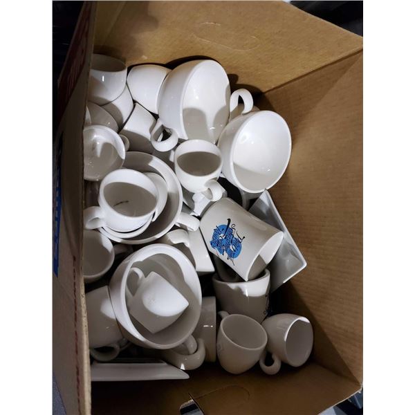 Lot of assorted coffee & tea cups