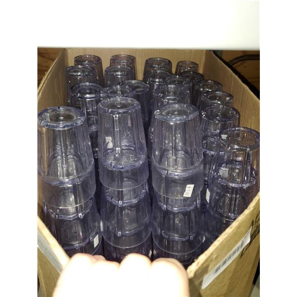 Lot of acrylic Cocktail Glasses